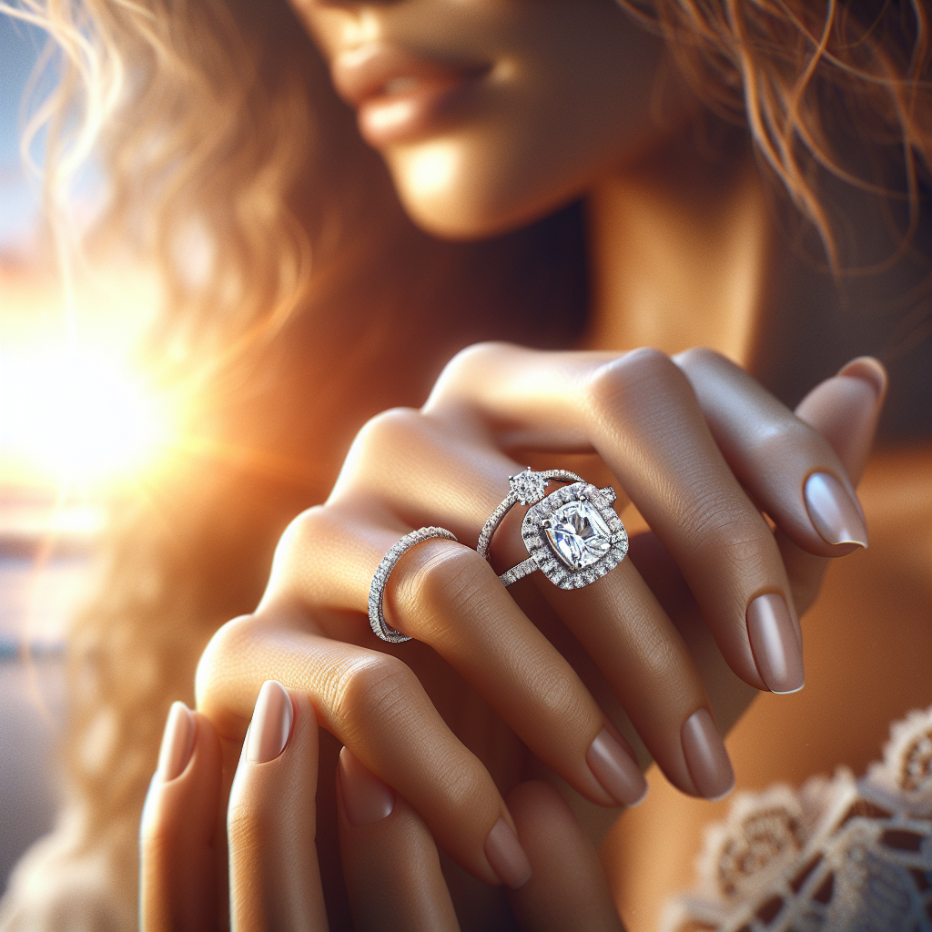 halo engagement rings